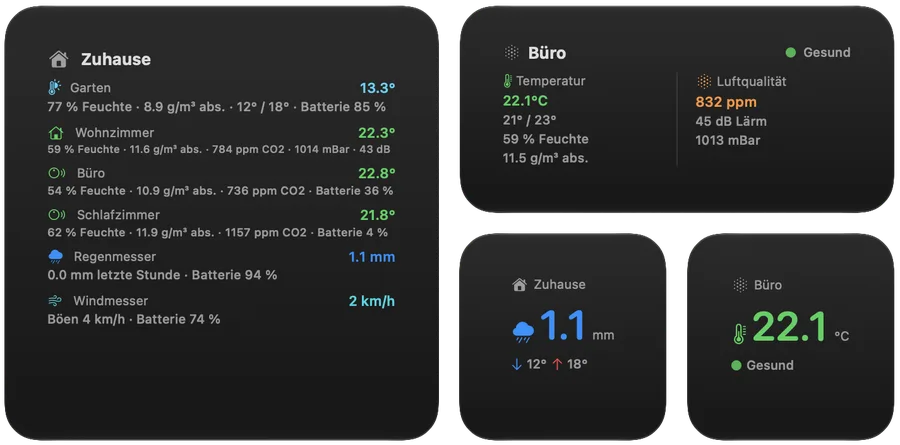 Widgets